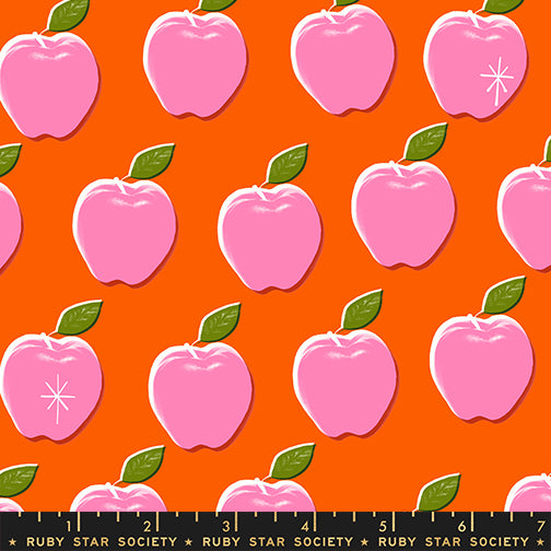 PREORDER Sparkle Shopper || Apples Florida || Cotton Quilting Fabric