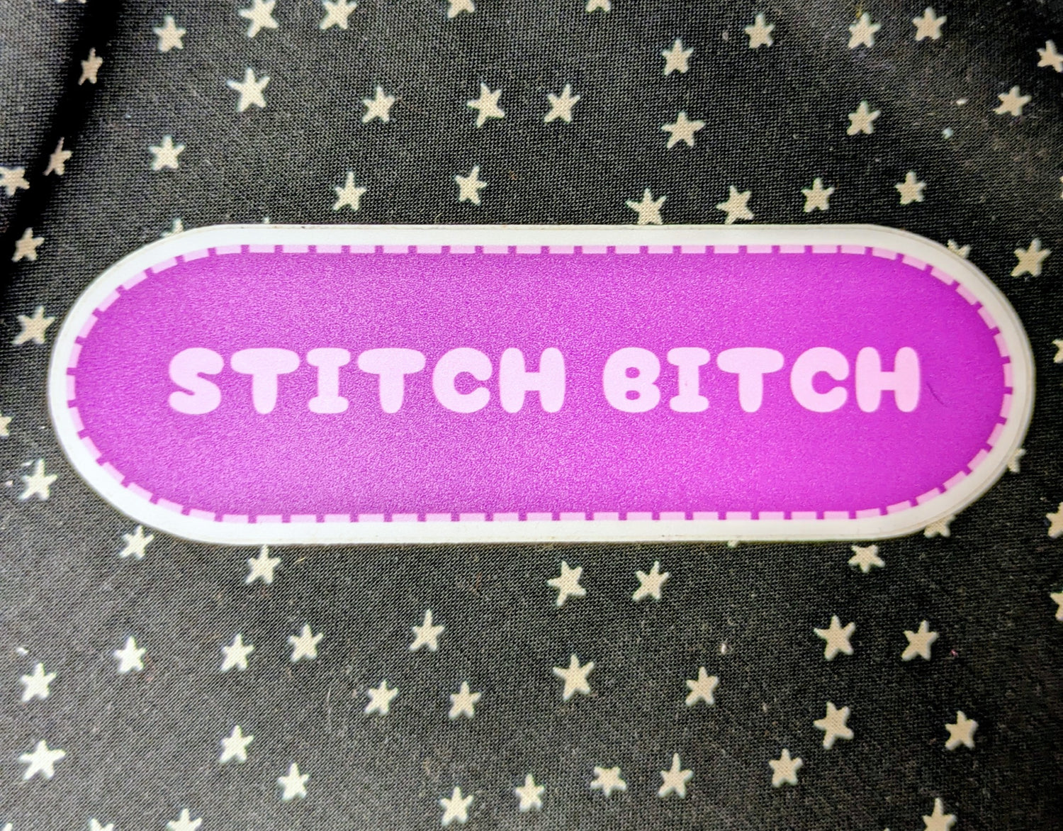 Stitch Bitch Vinyl Sticker