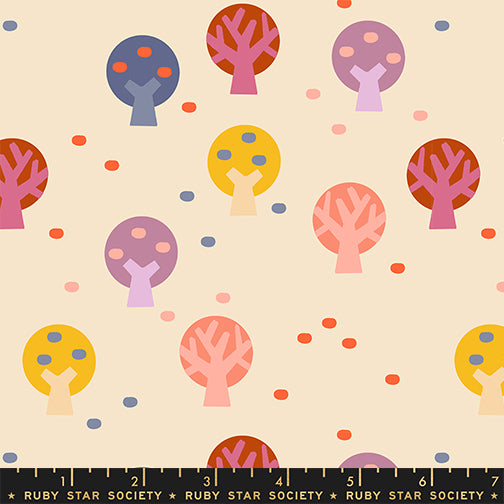 PREORDER Persimmon || The Groves Shell || Cotton Quilting Fabric