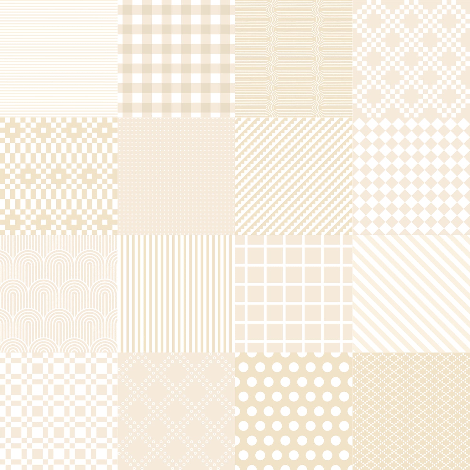 PREORDER Float || Sampler Parchment || Cotton Quilting Fabric