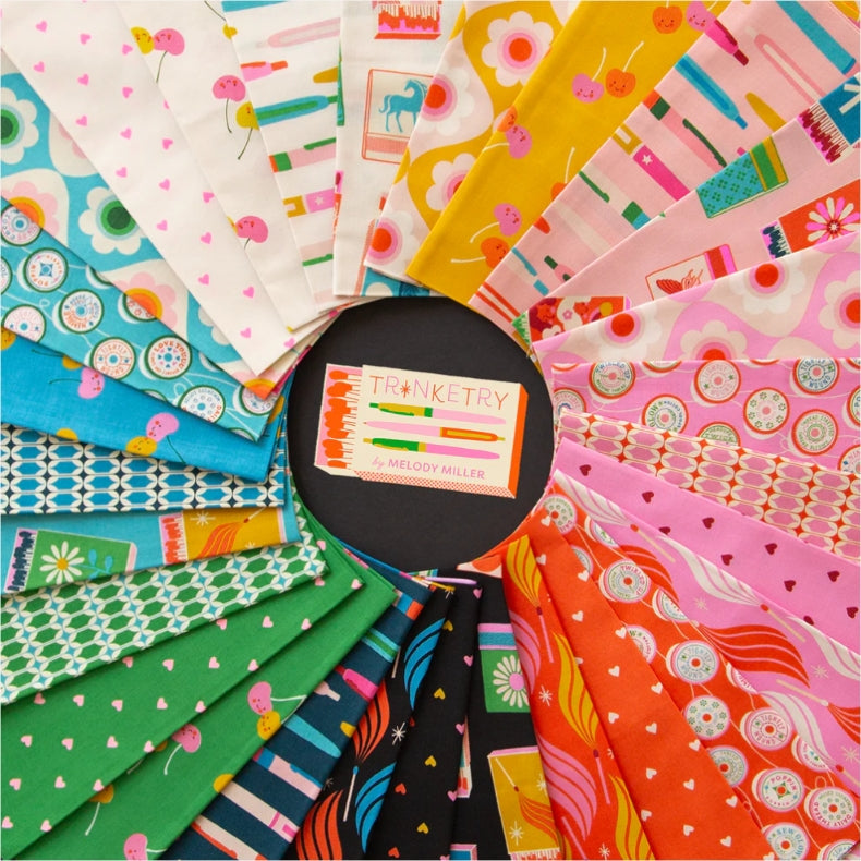 PREORDER Trinketry || 28pc Shop-Cut Half Yard Bundle || Cotton Quilting Fabric