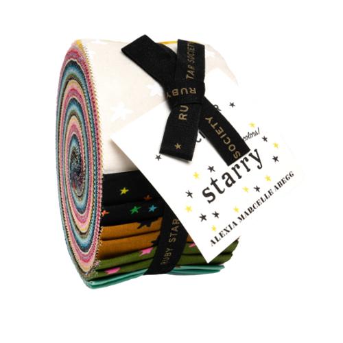 Preorder STARRY ’25 || 42 pc Jelly Roll || Cotton Quilting Fabric
