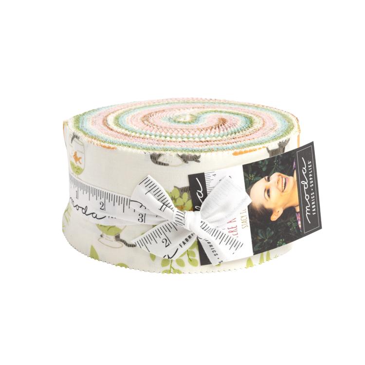 Here Kitty || 42 pc Jelly Roll || Cotton Quilting Fabric