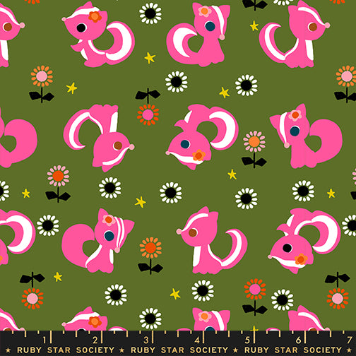 PREORDER Daisy Days || Flower Friends Sarah Green || Cotton Quilting Fabric