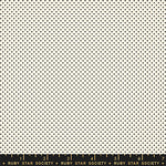 PREORDER 1-800-Calico || Mini Dot Black on Natural|| Cotton Quilting Fabric