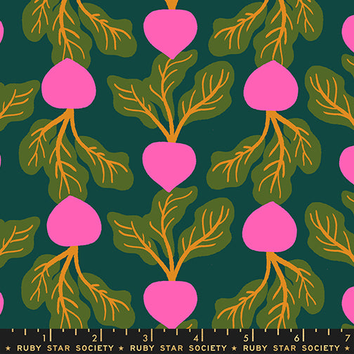 PREORDER Sparkle Shopper || Radishing Pine || Cotton Quilting Fabric