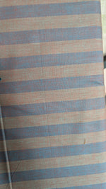 Warp & Weft Ooh Lucky Lucky || Clothesline Stripe Turquoise || Woven Fabric