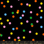 PREORDER Sparkle Mart || Spritz Black || Cotton Quilting Fabric