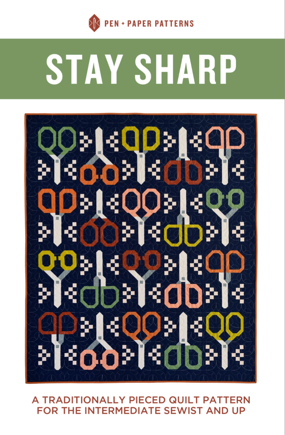 Stay Sharp Quilt Pattern