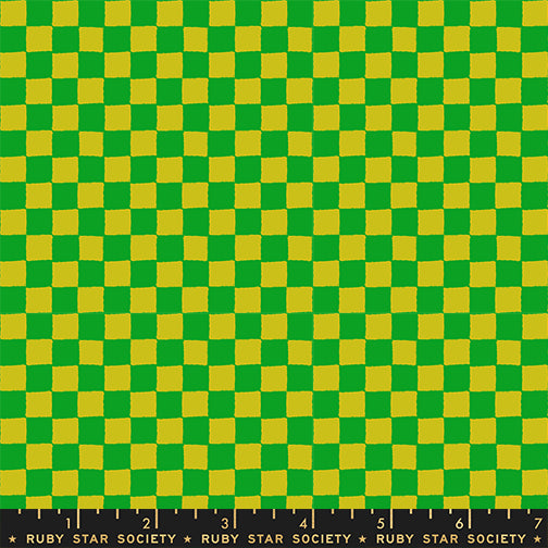 PREORDER 1-800-Calico || Block Print Verdant || Cotton Quilting Fabric