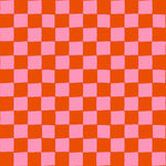 PREORDER 1-800-Calico || Block Print Warm Red || Cotton Quilting Fabric