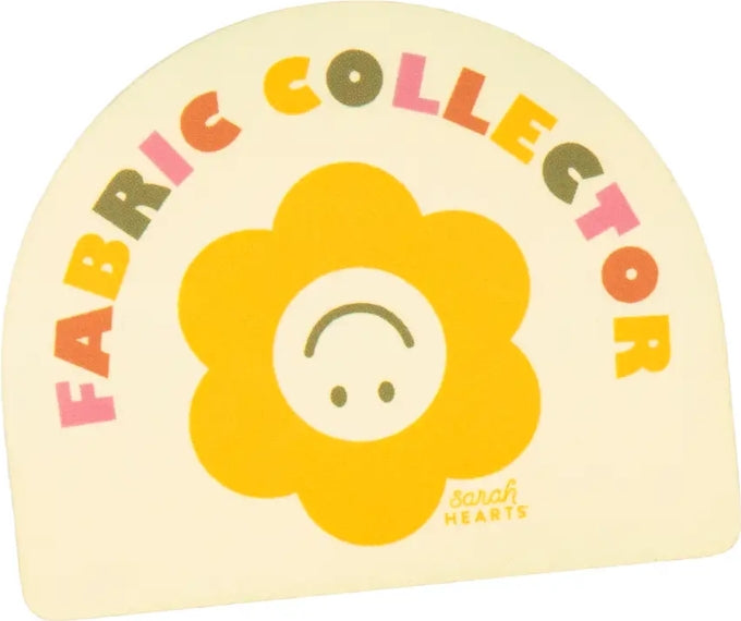 Fabric Collector Sticker Yellow