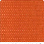 5-YARD BACKING Joyful June || Orange Ditzy Hearts || Cotton Quilting Fabric