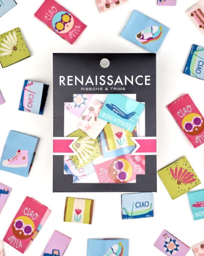 The Genesis of a Journey - Woven Label Pack - 8 PACK