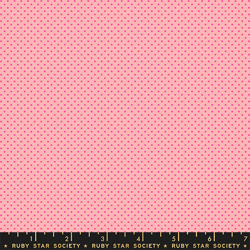 PREORDER Catnap || Mini Dot Rosebud || Cotton Quilting Fabric