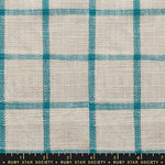 Sunshine Toweling || Kitchen Window Turquoise || Half Yard