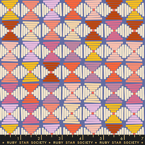 PREORDER Persimmon || Courthouse Steps Twilight || Cotton Quilting Fabric