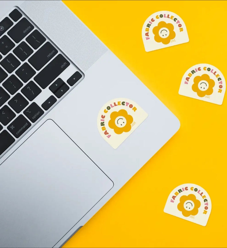 Fabric Collector Sticker Yellow