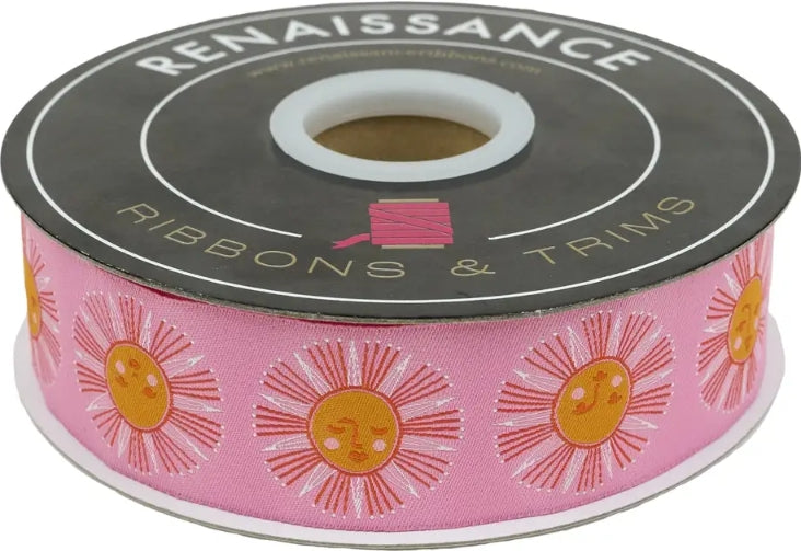 Designer Renaissance Ribbons: Best Day Sundream in June 1.5" BTY