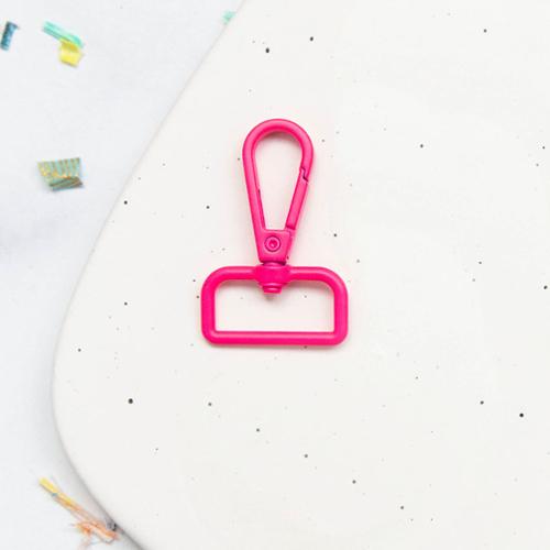 1" Swivel Hook || Hot Pink