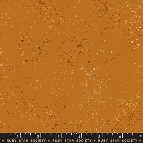Speckled Metallic || Earth || Cotton Quilting Fabric