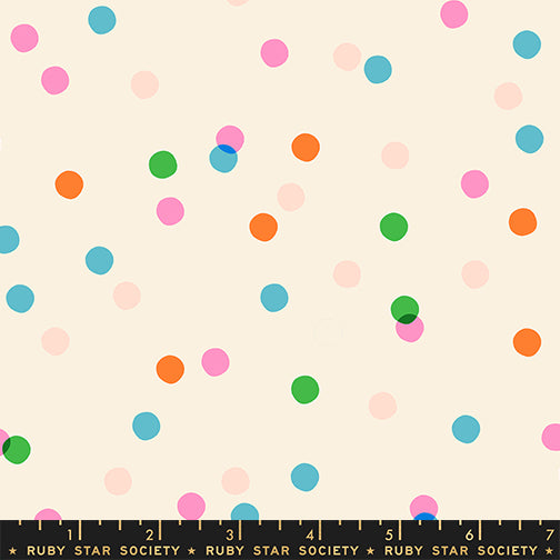 PREORDER Sparkle Mart || Spritz Natural || Cotton Quilting Fabric