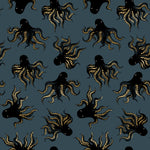 PREORDER Ink Shop || Mystery Food Smoke || Cotton Linen Canvas HALF YARD