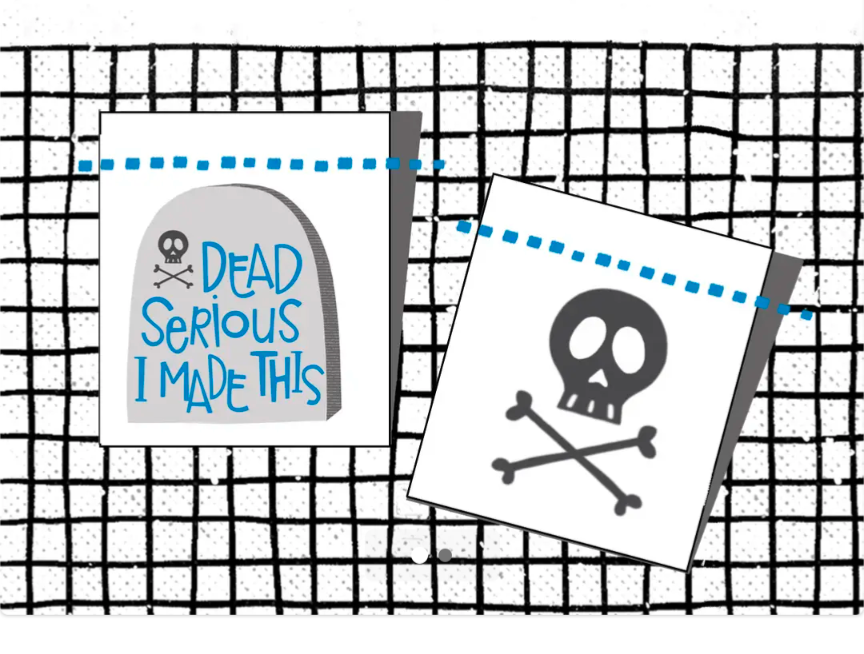 Dead Serious - Sewing Labels