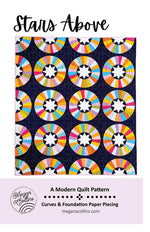 Stars Above Quilt Pattern - Printed