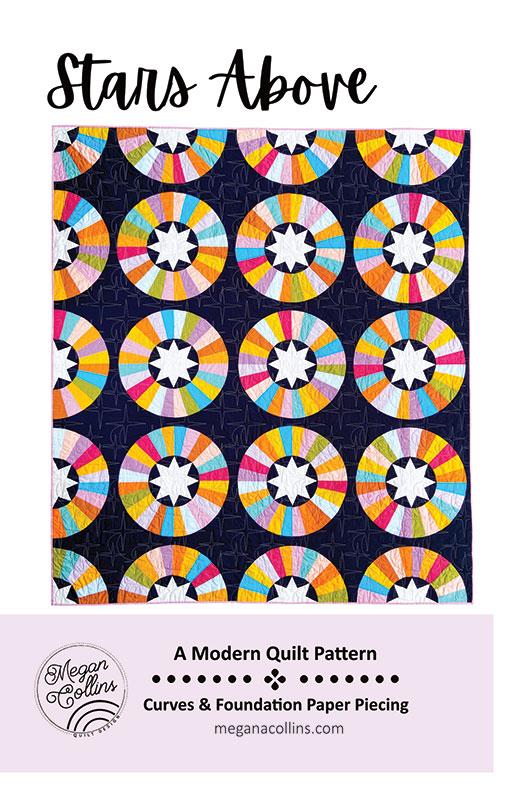 Stars Above Quilt Pattern - Printed