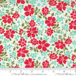 Merry Little Christmas || Winterberry Cream || Cotton Quilting Fabric || Half Yard
