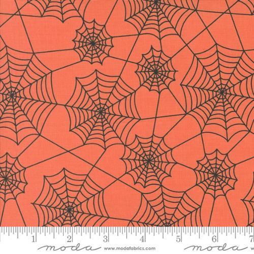 Hey Boo || Webs Soft Pumpkin || Cotton Quilting Fabric