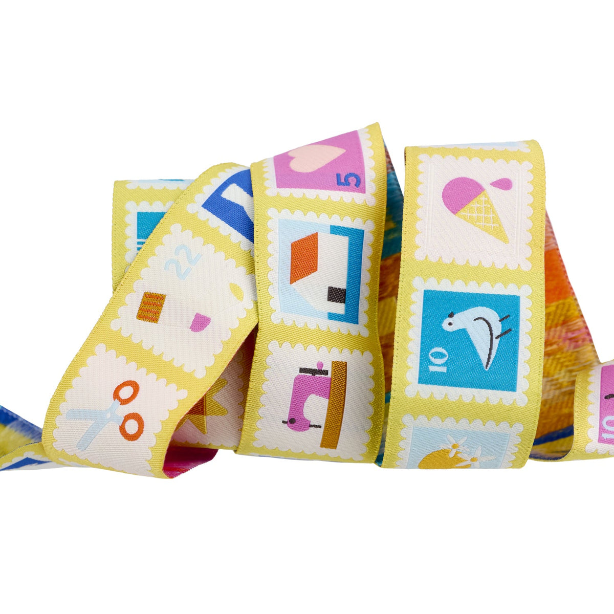 French Fries Ribbon PREORDER Designer Renaissance Ribbons: Postage 7/8