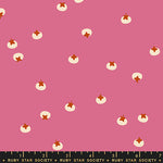 PREORDER Persimmon || Persimmons Hibiscus || Cotton Quilting Fabric