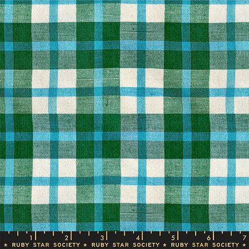 Warp and Weft Mystic Fable || Juliet Jade || Cotton Woven Quilting Fabric