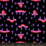 PREORDER Hello Alice || Caterpillar Black || Cotton Quilting Fabric