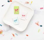 Bows || Woven Labels || 6 Pack || Knot & Thread