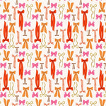 HOLLY JOLLY || Ribbons || Cotton Quilting Fabric
