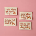 One of a Kind and Slightly Wonky - Sewing Labels