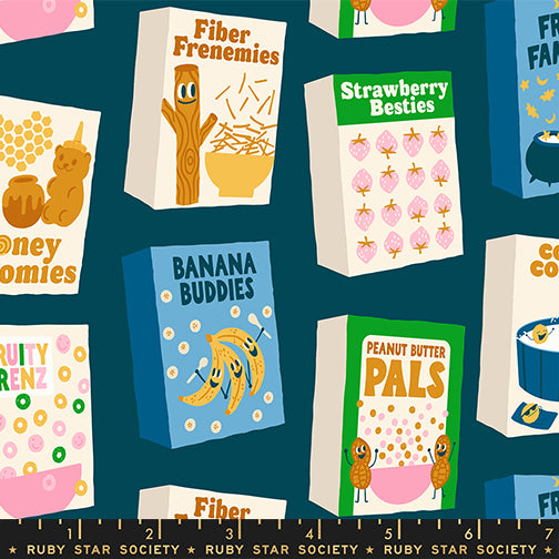 PREORDER Egg and Friends || Part of this Complete Breakfast Galaxy || Cotton Quilting Fabric