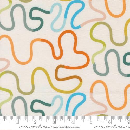 True to Hue || Undertone Venture Stripes Dove || Cotton Quilting Fabric