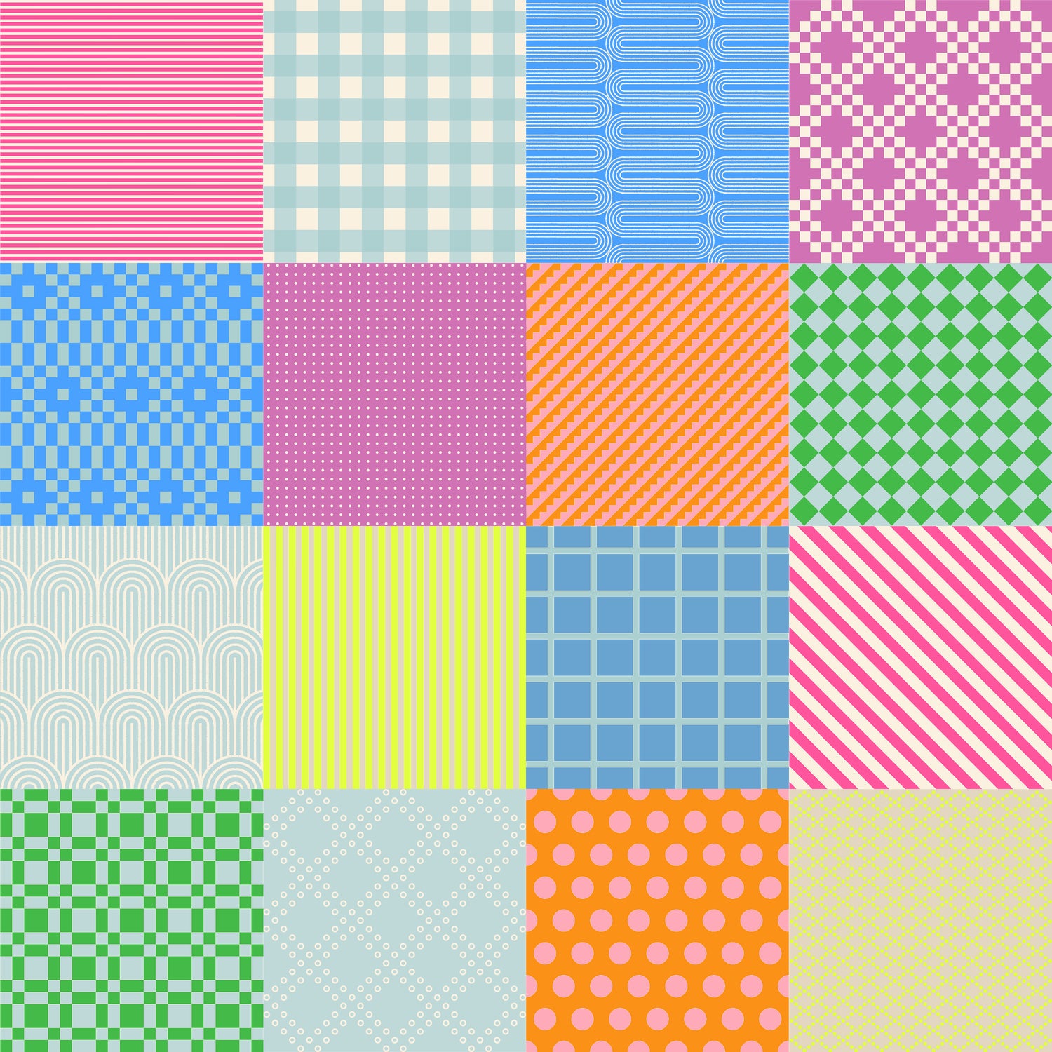 PREORDER Float || Sampler Lily Pad || Cotton Quilting Fabric