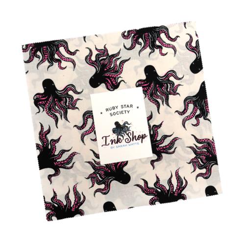 PREORDER Ink Shop || 42 pc Layer Cake || Cotton Quilting Fabric