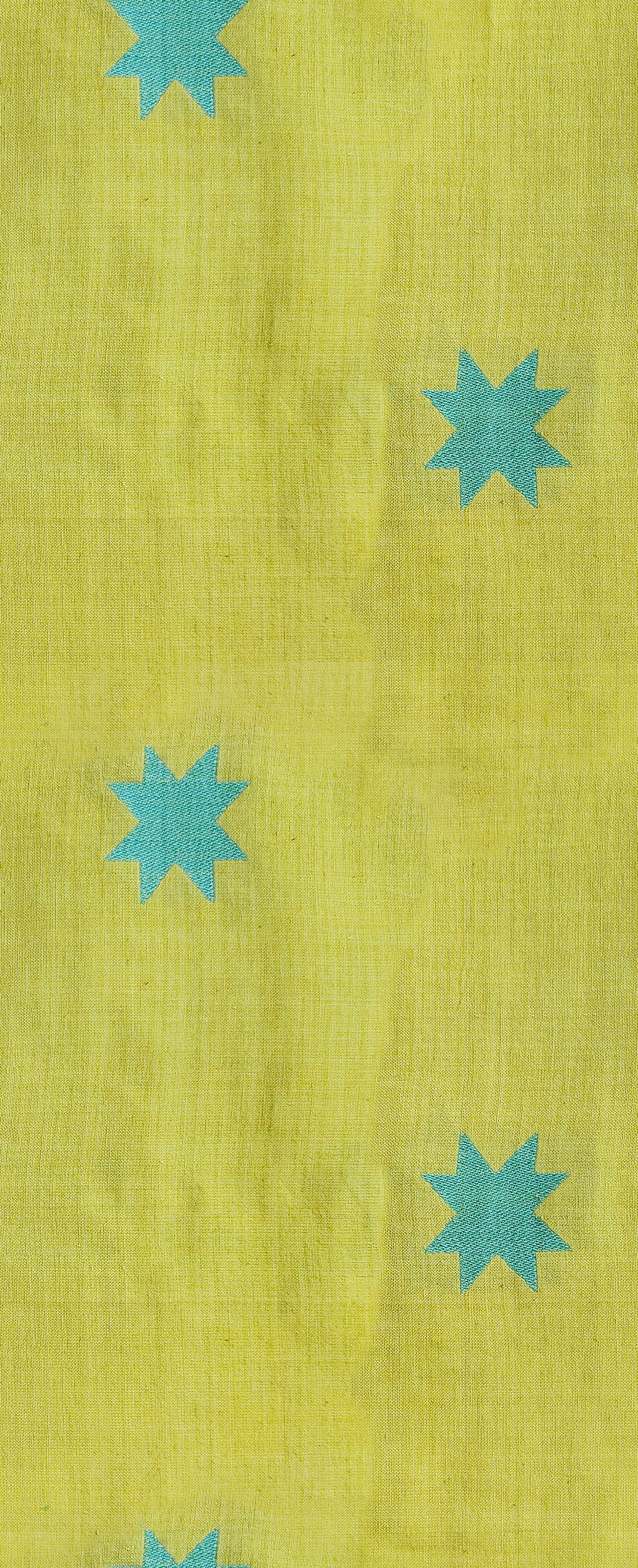 PREORDER Warp and Weft Mystic Fable || Quilt Star Pistachio || Cotton Woven Quilting Fabric