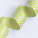 1.5" Bitmapped Neon Yellow Webbing || Half Yard