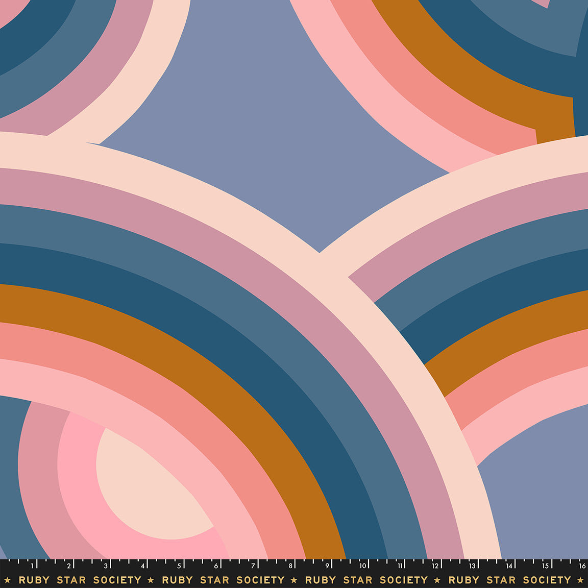 PREORDER Poolside Too || Daydream Pale Twilight || Rayon Apparel Fabric HALF YARD