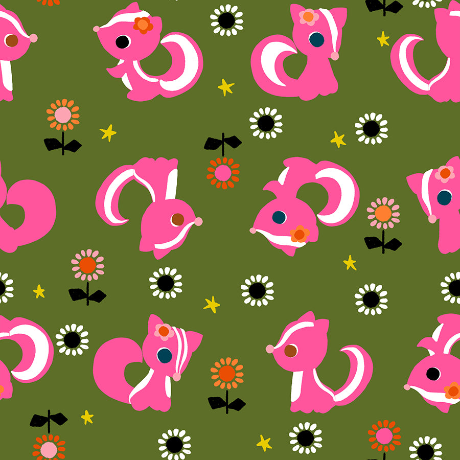 PREORDER Daisy Days || Flower Friends Sarah Green || Cotton Quilting Fabric