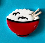 Food Needle Minders: Rice bowl