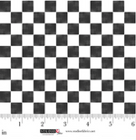Paranormal Parade || Check Black/White || Cotton Quilting Fabric