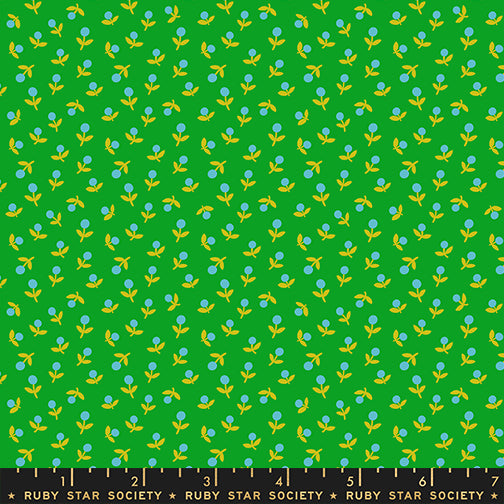 PREORDER Catnap || Sprout Verdant || Cotton Quilting Fabric